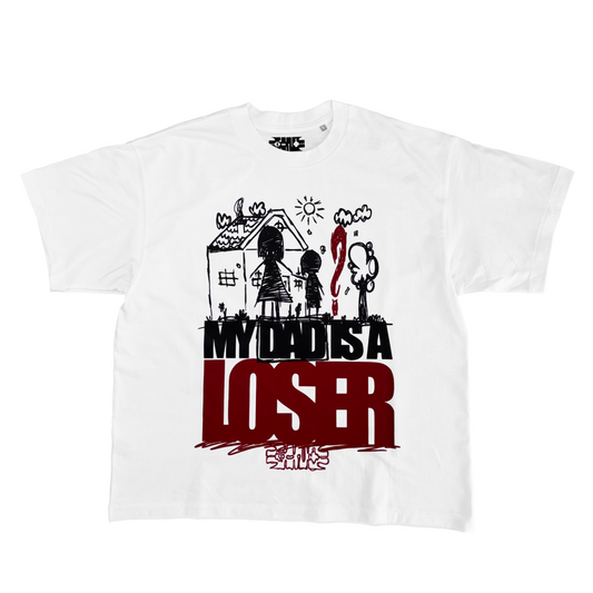„DAD” TEE WHITE