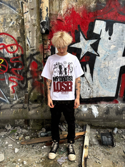 „DAD” TEE WHITE