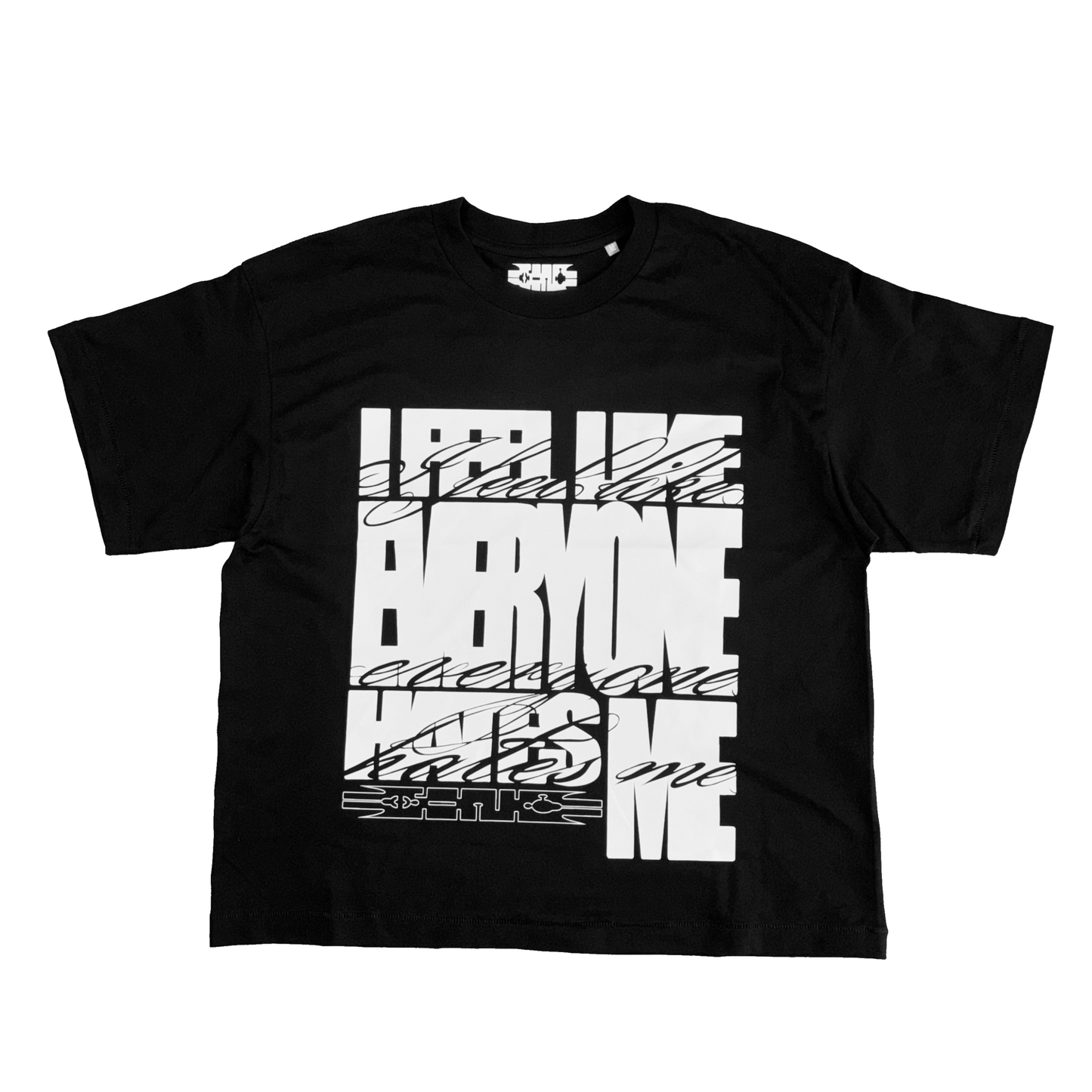 „HATE” TEE BLACK